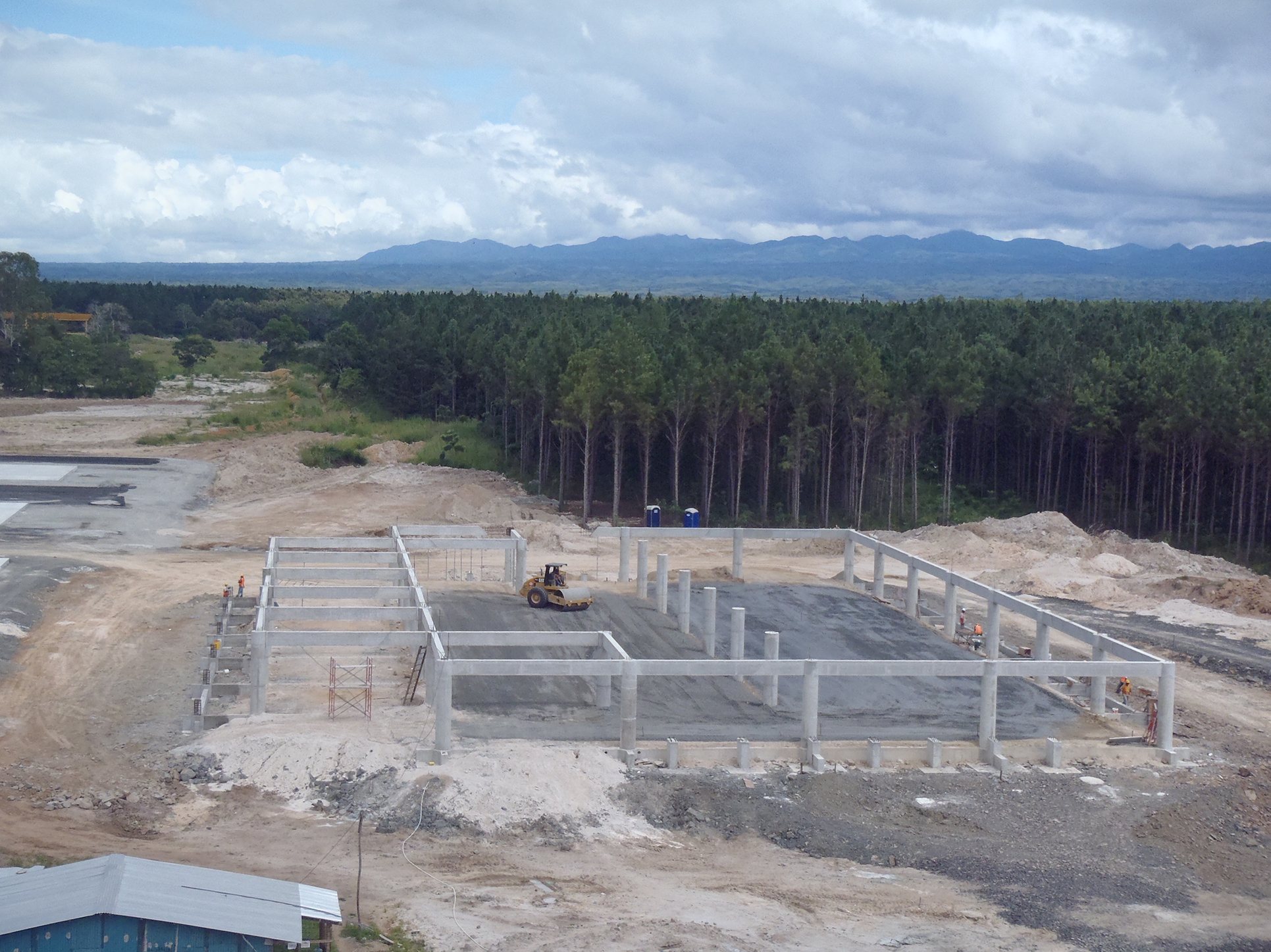 Obras en el Aeropuerto Internacional Scarlett Martínez